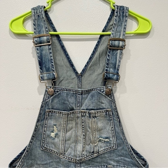 We The Free Overall Skirtall Denim Women’s Size XS NEW - Picture 3 of 8